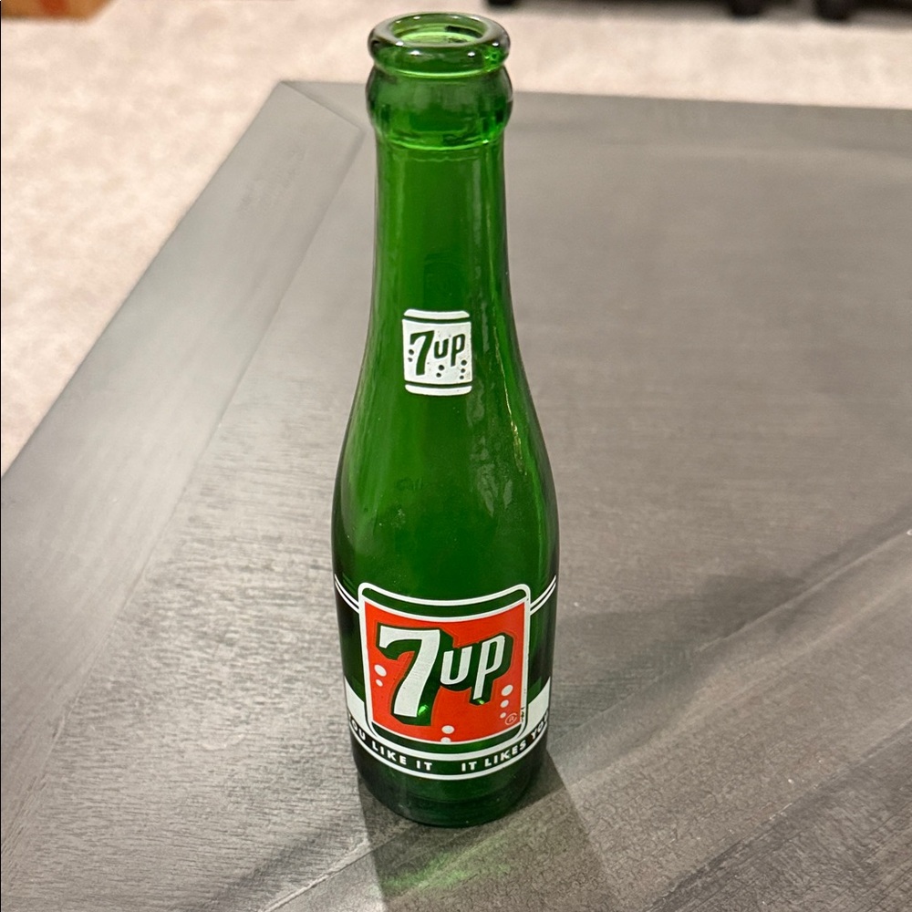 Green Glass Bottle